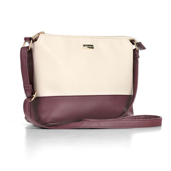 Handbag Ashley Two Tone Crossbody Cranberry
