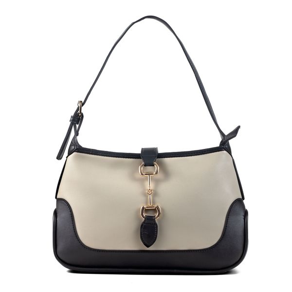 Handbag Sofia Shoulder Bag Black White