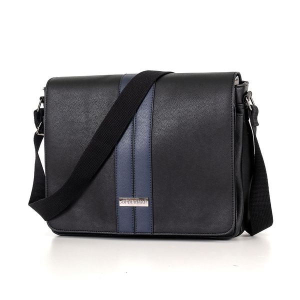 Mens Bag Kent Document Black Blue