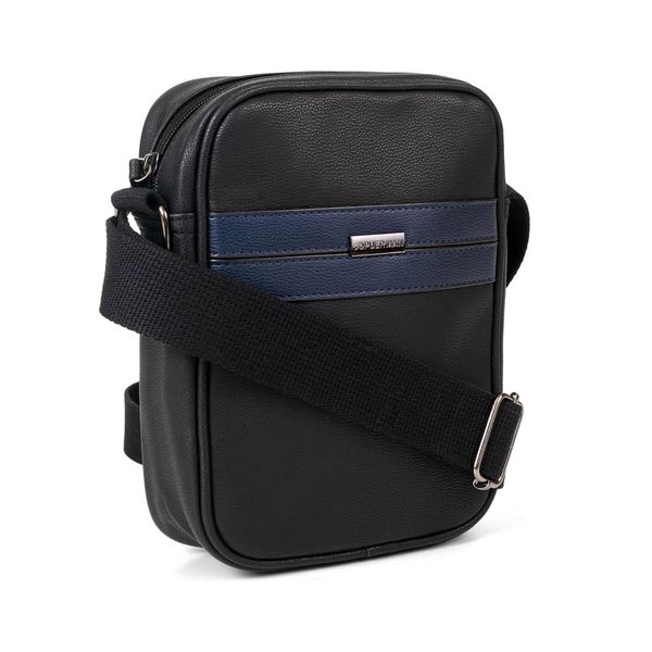 Mens Bag Kent Messenger Black Blue