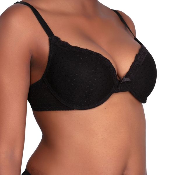 Bra T-Shirt Black 36D