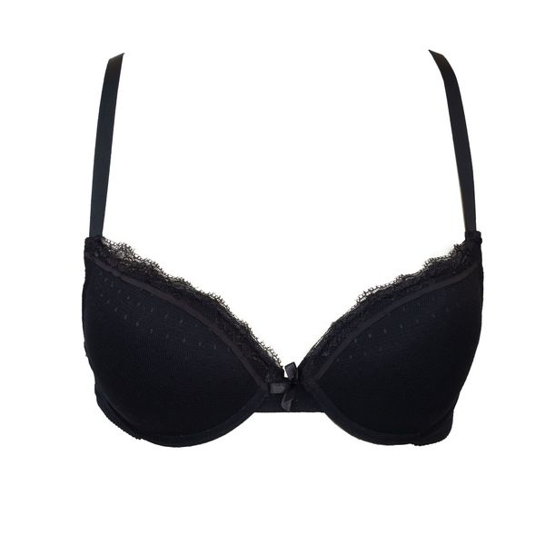 Bra T-Shirt Lace Black 36D