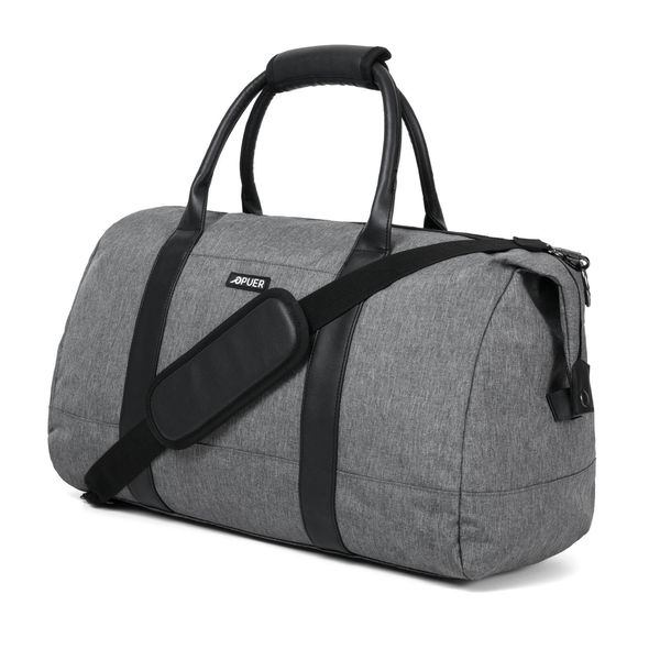 Handbag Delta Canvas & PU Weekender Charcoal
