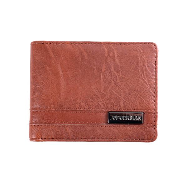 Mens Wallet Connor Without Coin Pocket Brown