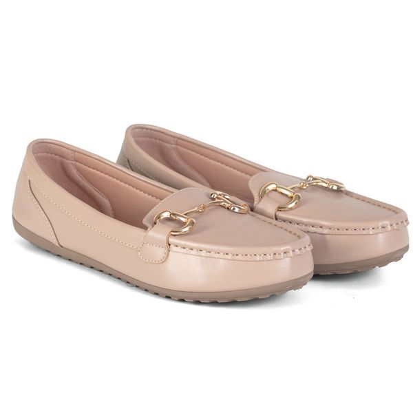 Shoes Ruby Moccasin Pu Camel Size 5