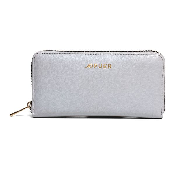 Purse Lara Zip Around Grey