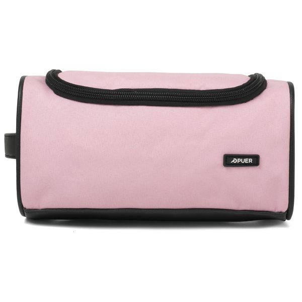 Toiletry Bag Cassidy Canvas & PU Pink