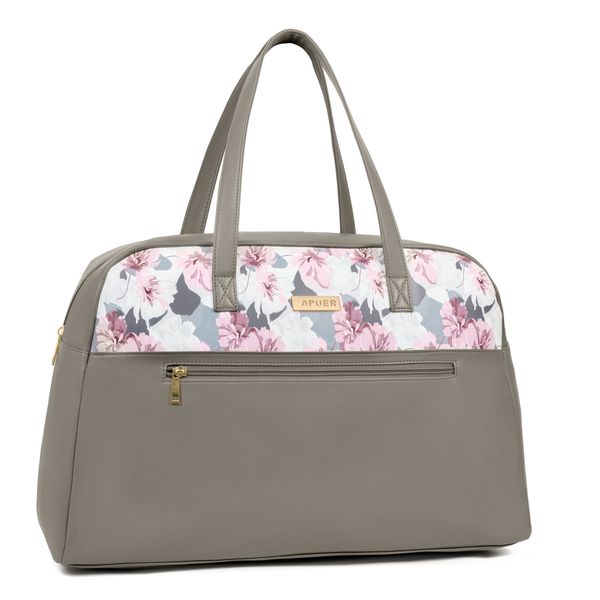 Handbag Heather Weekender Floral Grey