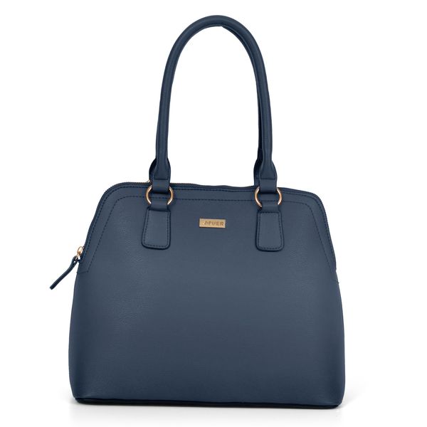 Handbag Lara Dome Satchel Navy