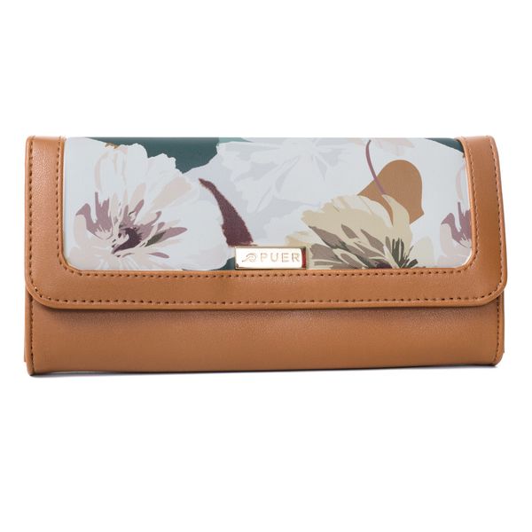 Purse Heather Floral Tan