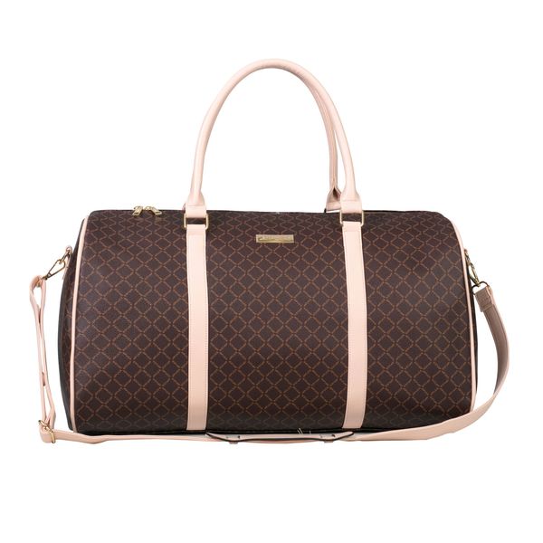 Handbag Puer Logo Weekender Cream & Tan