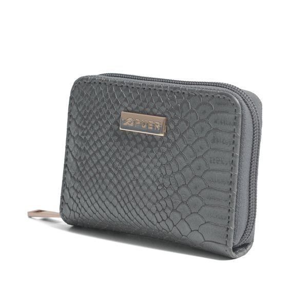 Purse Lisa Small Zip Around Charcoal