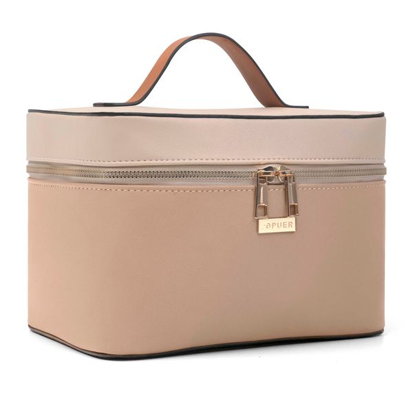 Vanity Bag Courtney Colourblock Camel