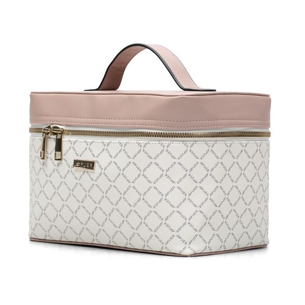 Vanity Bag Jane Puer Logo Cream Pink