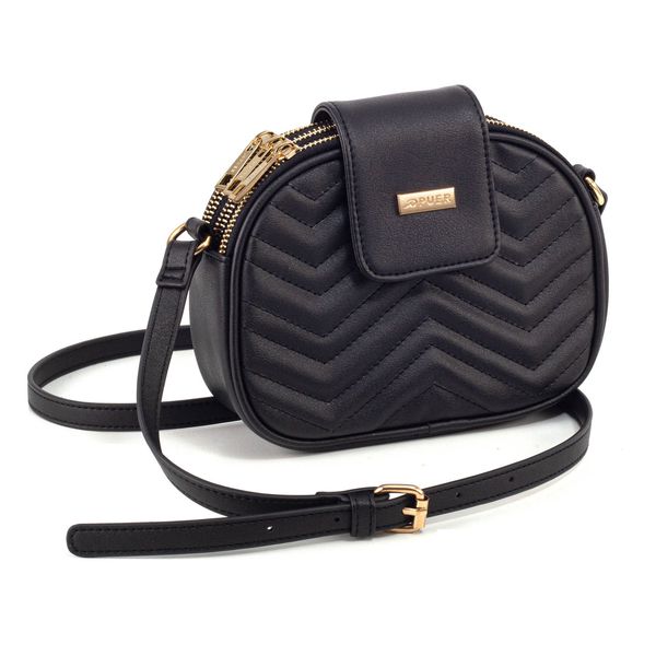 Handbag Chloe Quilted Small Crossbody Black