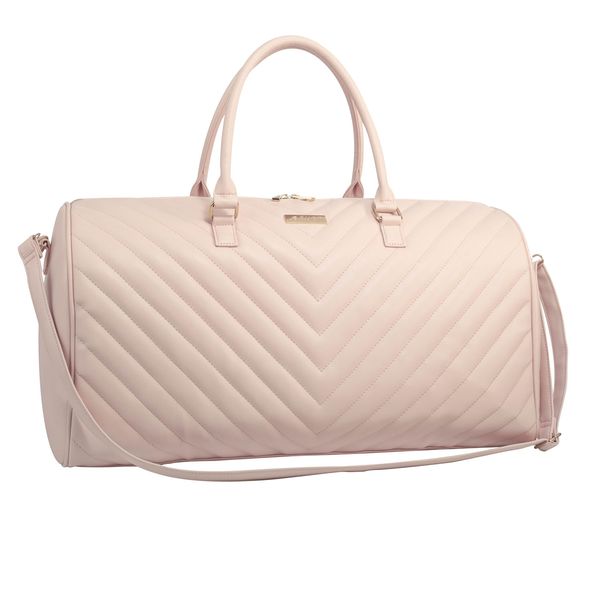 Handbag Chloe Quilted Weekender Pink