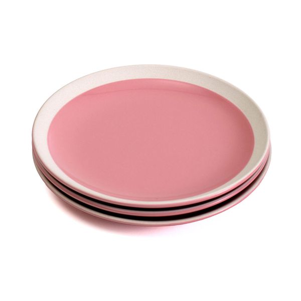 Rosey Pink Bread Plate 3pc