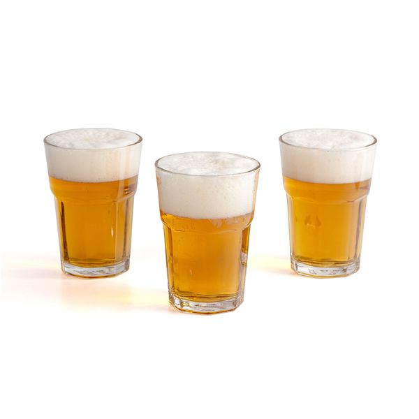 Soda Glass Hi-Ball Tumblers 3pc