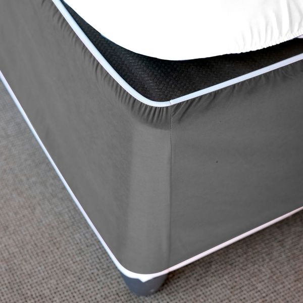 Dark Grey Queen Bed Wrap