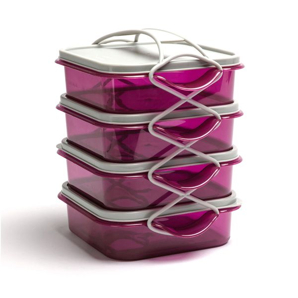Cranberry 1.5lt x4 Lunch Box Medium