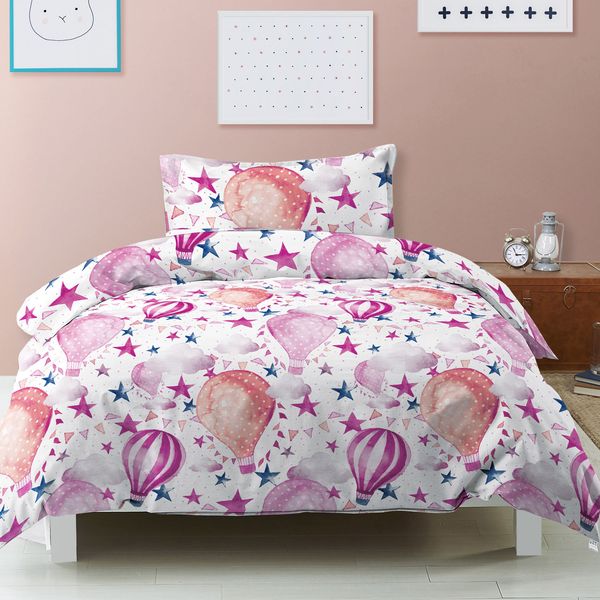 Childrens Hot air Balloon 3/4 Comforter Set