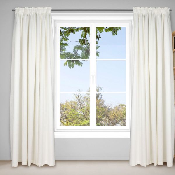 Curtain Emily White