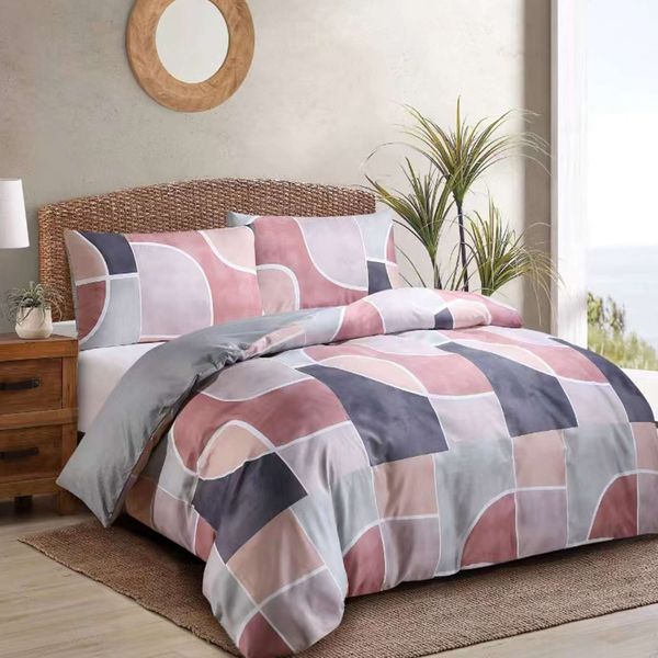 Verona Abstract Double Duvet Set