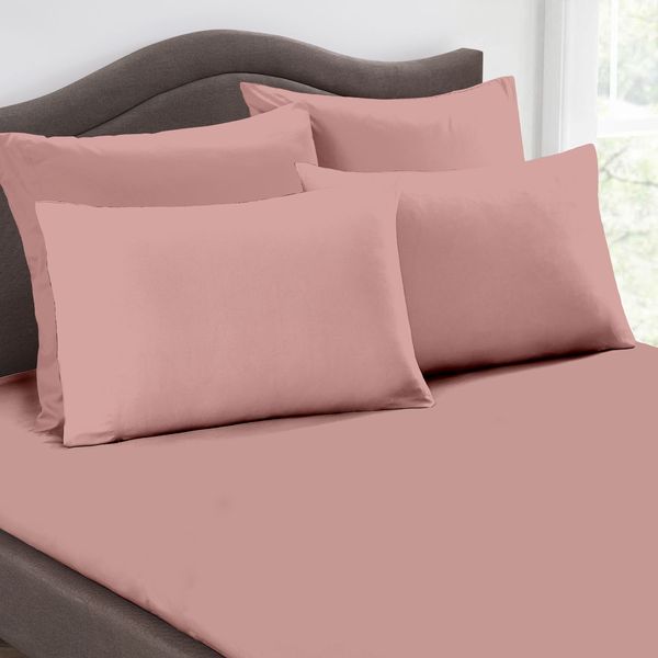 Light Pink Continental Pillowcases 2pc