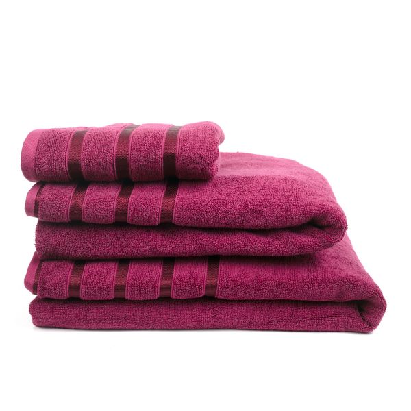Luxury Hand Towel Maroon
