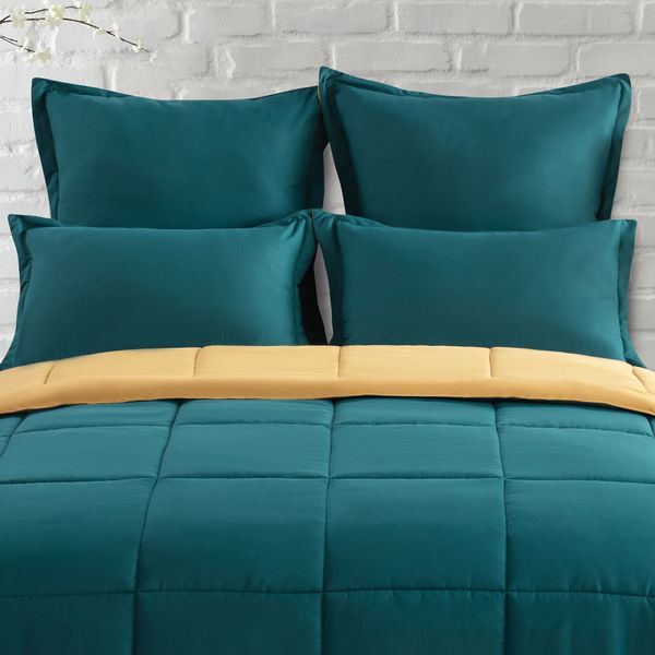 Olive & Mustard Pillowcases 2pc