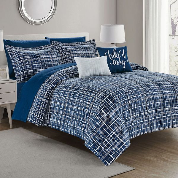 Aurora Queen Comforter Set 9pc