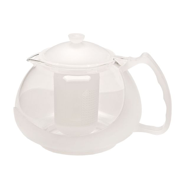 Frosted Teapot With Plunger