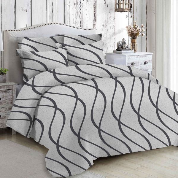 Wave Twist Magnet Double Duvet Set