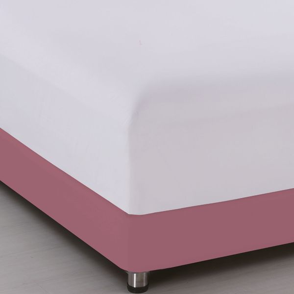 Dusty Pink Queen Base Cover