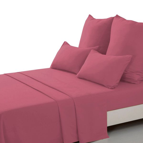 Dusty Pink Single Fitted Sheet