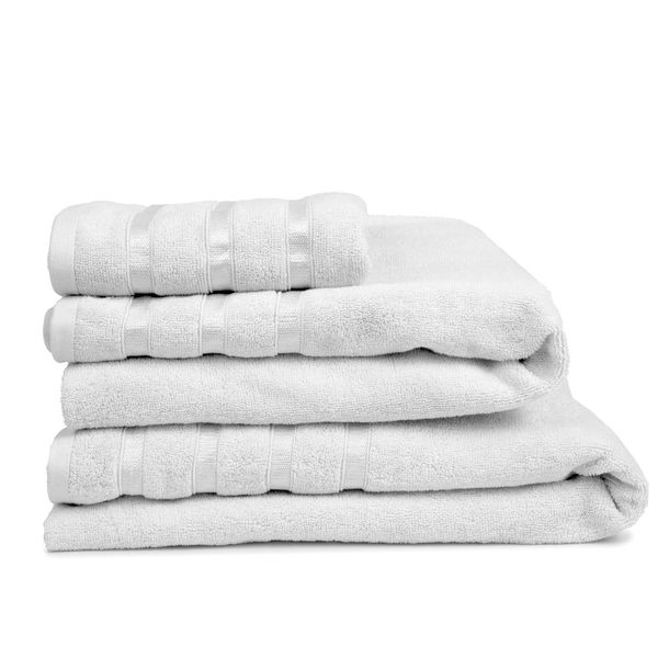Luxury Hand Towel White