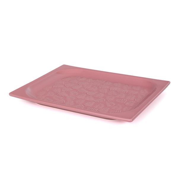 Rosey Embossed Steak Platter