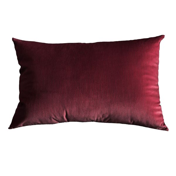 Ribbed 40x60cm Maroon Scatter
