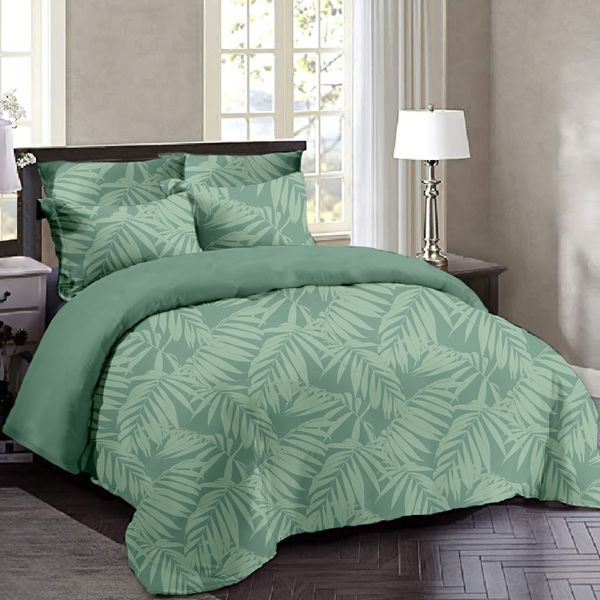 Tropical Green Double Comforter Set