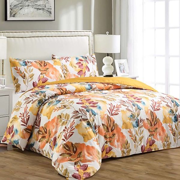 Ariana Floral Double Duvet Set