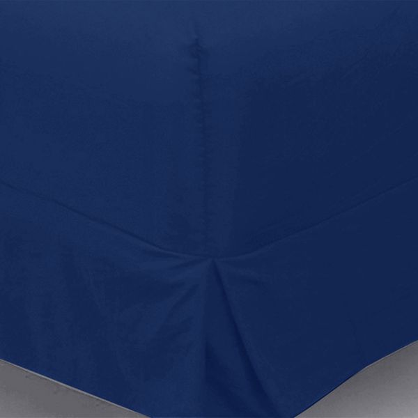 Dark Blue Double Box Pleat Nightfrill in One