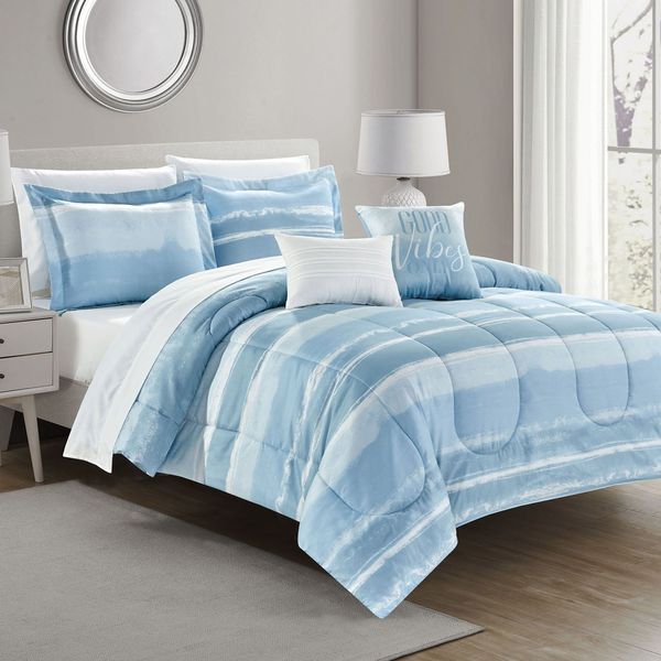 Luna Queen Comforter Set 9pc