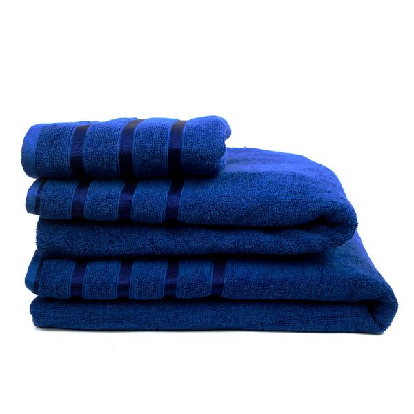 Luxury Bath Towel Navy Blue