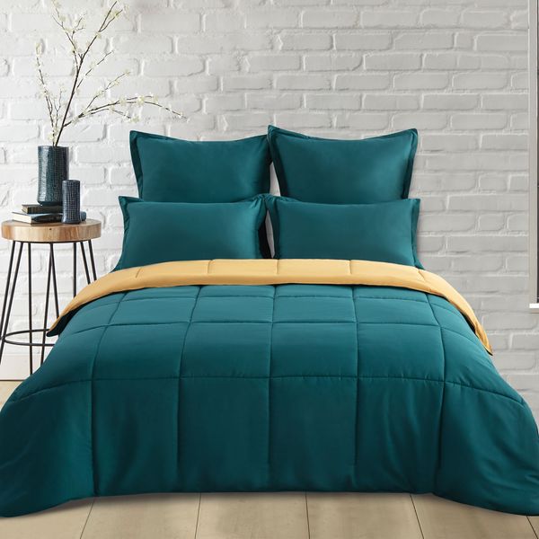 Olive & Mustard King Comforter Set