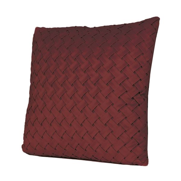 Lattice 50x50cm Maroon Scatter