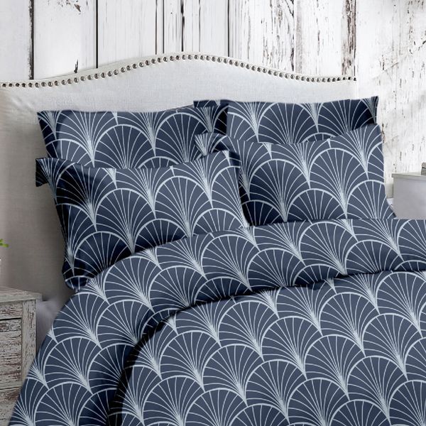 Nobel Blue Conti Pillowcases 2pc