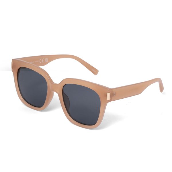 Sunglasses Sadie Square Perspex Natural