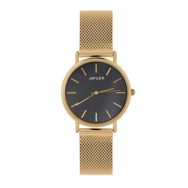 Watch Nick Mesh Strap Gold