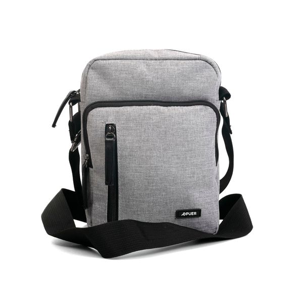 Mens Bag Oliver Cavanas Messenger Light Grey