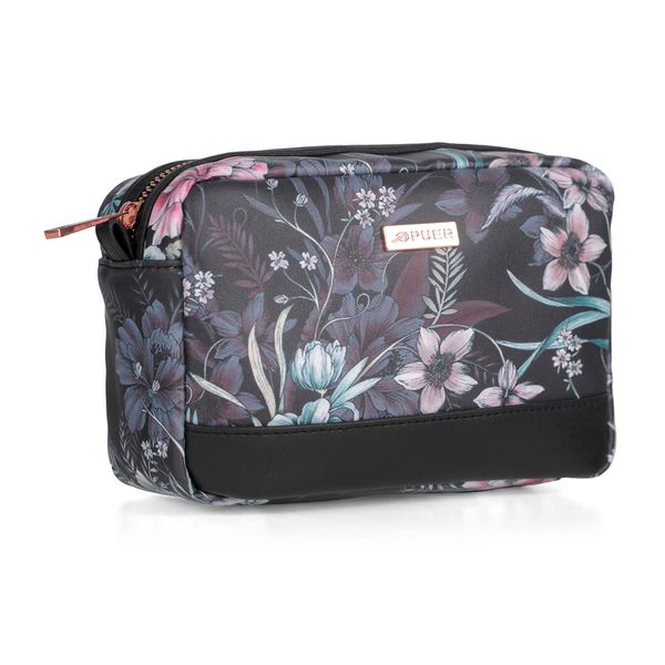 Cosmetic Bag Alice Floral Black/ Floral